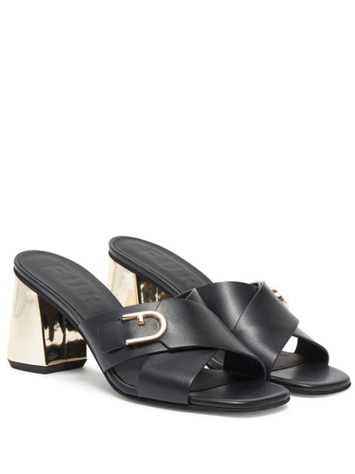 Black gold sandals FURLA | YJ41HIC A.0203.0455S